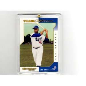  2003 Donruss Jackie Robinson Dodgers Card in Screwdown 