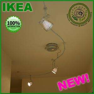 IKEA Magnesium track Adjustable 5 spotlight Lamp Light  