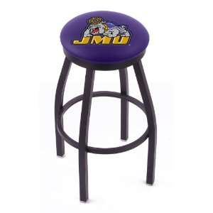  James Madison University 25 Single ring swivel bar stool 