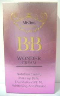 BB Mistine Wonder Cream Makeup base Foundation SPF30  