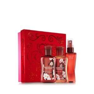  Bath and Body Works Japanese Cherry Blossom 3 Piece Gift 
