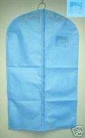 Breathable Non Woven Garment Bag Light Blue NEW 40  
