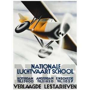  Nationale Luchtvaart School   Poster (18 x 24)