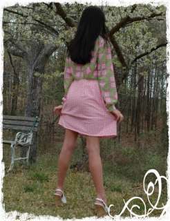 Vintage Pink 60s Jo Lester Cutest Mod Mini Dress  