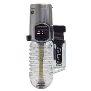  JetLine Pocket Torch Single Flame   Clear Lighter Health 