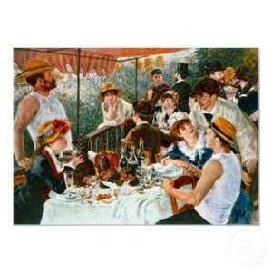  Luncheon of the Boating Party, Renoir Posters