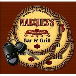  MARQUEZS Family Name Bar & Grill Coasters Kitchen 