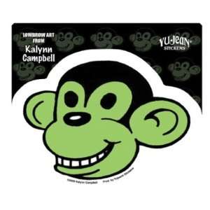  Lowbrow Monkey Sticker 