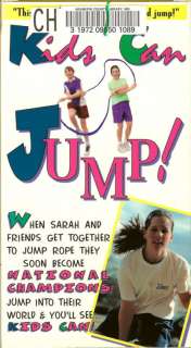 Kids Can Jump Rope VHS Learn Jumprope Tricks EUC  