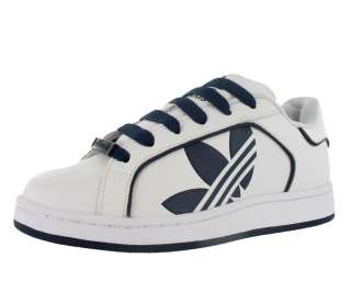 ADIDAS MASTER PD 2 KIDS CASUAL SHOES WHITE/NAVY SZ  