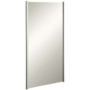   Nickel Loure Traditional 18 Bathroom Mirror from Loure Collection