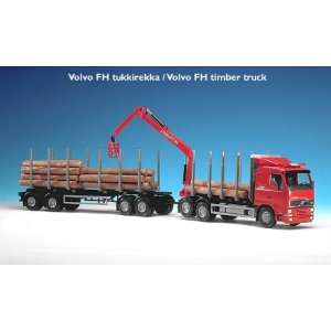  Emek 1/25 Volvo FH Timber Truck (red) Toys & Games