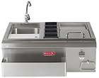 Bull Stainless Steel 30 Bar Center with Sink   #97623