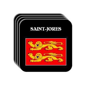   )   SAINT JORES Set of 4 Mini Mousepad Coasters 