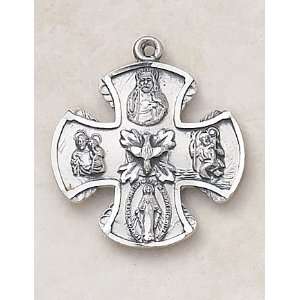   Medal Jesus, Miraculous, St. Christopher & St. Joseph Pendant Jewelry