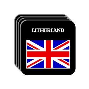  UK, England   LITHERLAND Set of 4 Mini Mousepad Coasters 