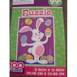  Juggling Bunny 100 Piece Puzzle Toys & Games