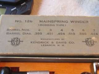   winder watch repair tool ,pocket or wrist ,kendrick & davis co.  