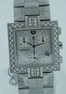 Concord La Scala, NEW Mother of Pearl Chronograph Watch  