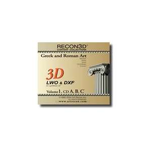 RECON3D Vol.1 Greek and Roman Art, 3D Content Collection 