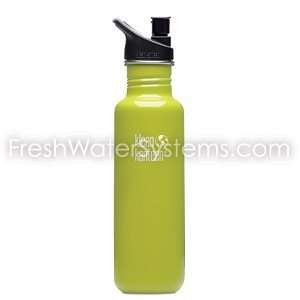   oz. Stainless Steel Water Bottle   Green Energy K27