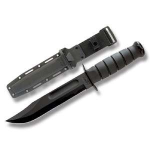 Ka Bar Black Fighting Knife + Kydex Sheath 1213 New  