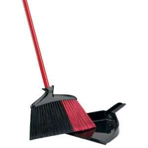  Libman Indoor/outdoor Angle Broom with Dustpan Everything 