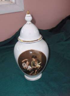 Vintage Kuba Porzellan Porcelain Ginger Jar Germany  