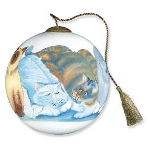   Owners Hand painted Artist Barbara Lavallee 4in Ornament Jewelry