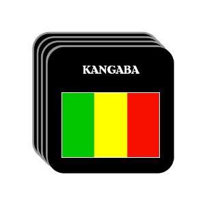 Mali   KANGABA Set of 4 Mini Mousepad Coasters