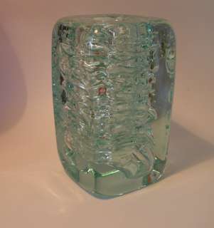 VIZNER vase WHIRLPOOL czech glass Skrdlovice Bohemia  