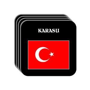  Turkey   KARASU Set of 4 Mini Mousepad Coasters 