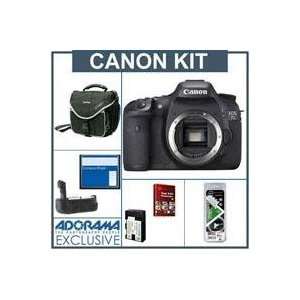  Canon EOS 7D Digital SLR Camera Body Kit, Free Necessity 