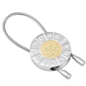  Leo Zodiac Key Ring Zodiac Signs Lion Key Chain Holder 
