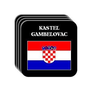  Croatia (Hrvatska)   KASTEL GAMBELOVAC Set of 4 Mini 