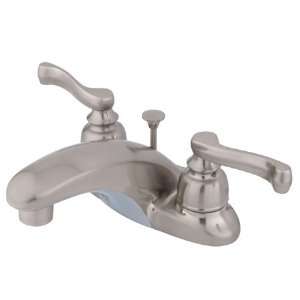 Kingston Brass KB8628FL Royale 4 Centerset Bathroom Faucet, Satin 