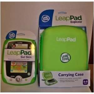  LeapFrog LeapPad Green Protection Bundle (Gel Skin and 