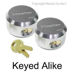  Master Lock   Hidden Shackle Locks Keyed Alike New #6271KA 