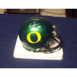  LaMichael James Signed Autographed Oregon Ducks Mini 