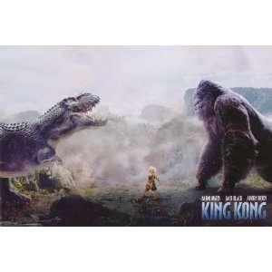King Kong Movie Poster (11 x 17 Inches   28cm x 44cm) (2005) Style U  