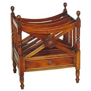 Magazine Rack (Warm Mahogany) (24H x 19W x 15D) 