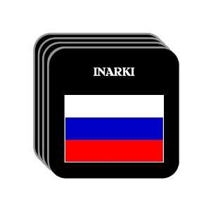  Russia   INARKI Set of 4 Mini Mousepad Coasters 