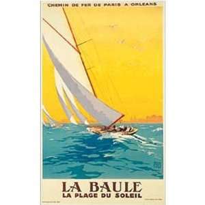  La Baule Vintage Sail Wall Art