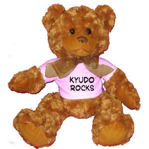 Kyudo Rocks Plush Teddy Bear with WHITE T Shirt Toys 