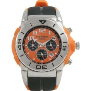  Krug Baumen 160502KM Kingston Orange Sports Chronograph Watch Krug 