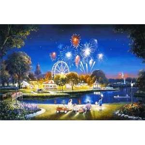  George Kovach   Star Spangled Night II   Signed & Numbered 