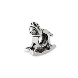 Rocking Horse Charm in Sterling Silver for Reflections, Expression 