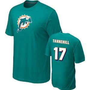 Ryan Tannehill Draft Pick #1 Aqua Nike Miami Dolphins Name & Number T 