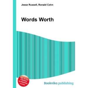  Words Worth Ronald Cohn Jesse Russell Books