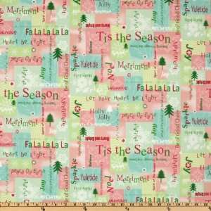   Greetings Peppermint Fabric By The Yard Arts, Crafts & Sewing